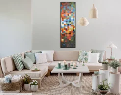Handgemaltes Gemälde 'Den Durchblick bewahren' 50x150cm | inkl. Echtheitszertifikat