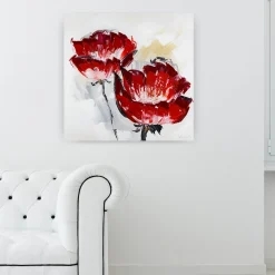 Handgemaltes Gemälde 'Der Duft der Blütenpracht' 80x80cm | inkl. Echtheitszertifikat