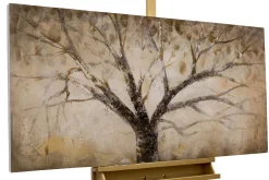 Handgemaltes Gemälde 'Der weise Baum' 120x60cm | inkl. Echtheitszertifikat