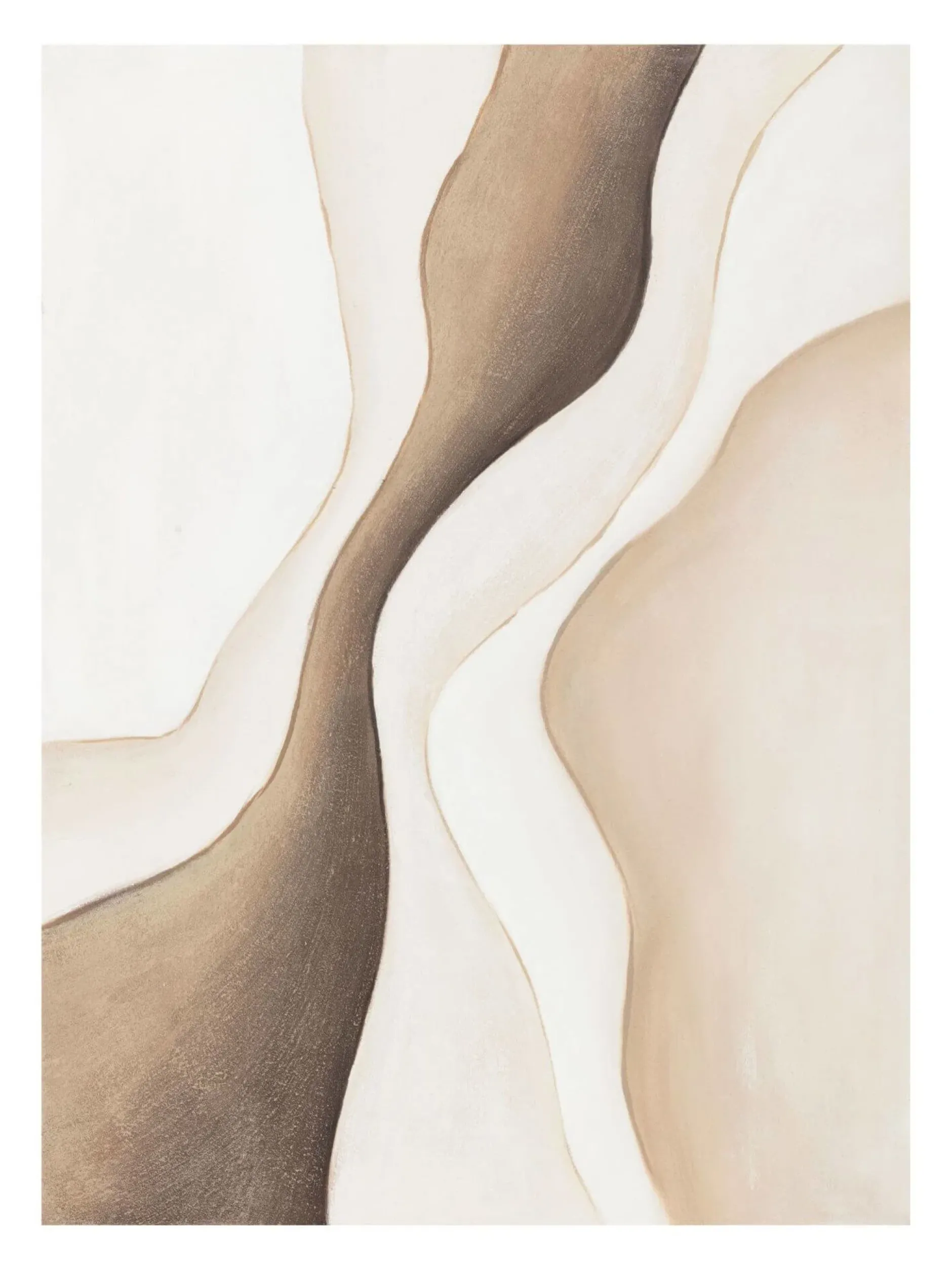 Handgemaltes Gemälde 'Desert Flow' 75x100cm | inkl. Echtheitszertifikat