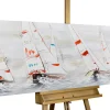 Handgemaltes Gemälde 'Direction Liberté' 150x50cm | inkl. Echtheitszertifikat