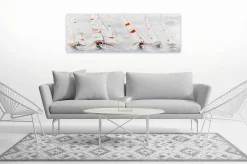 Handgemaltes Gemälde 'Direction Liberté' 150x50cm | inkl. Echtheitszertifikat