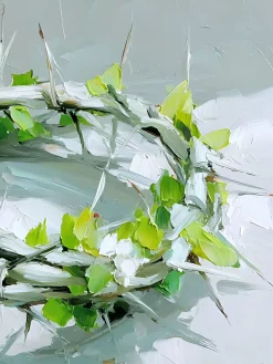 Handgemaltes Gemälde 'Dornenkranz' | Echtheitszertifikat inklusive