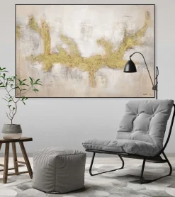 Handgemaltes Gemälde 'Drachenreigen' 120x80cm | inkl. Echtheitszertifikat
