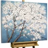 Handgemaltes Gemälde 'Dream of Blue' 100x75cm | inkl. Echtheitszertifikat