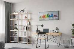 Handgemaltes Gemälde 'Dresden Must Sees' 120x60cm | inkl. Echtheitszertifikat