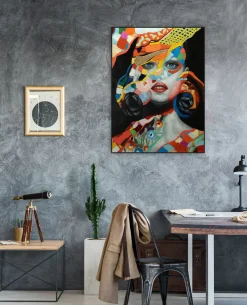 Handgemaltes Gemälde 'Dressed to Excess' 75x100cm | inkl. Echtheitszertifikat