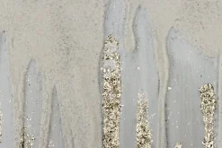 Handgemaltes Gemälde 'Dripping in White' 150x50cm | inkl. Echtheitszertifikat