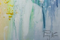 Handgemaltes Gemälde 'Düsseldorf Fever' 120x60cm | inkl. Echtheitszertifikat