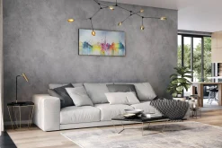 Handgemaltes Gemälde 'Düsseldorf Fever' 120x60cm | inkl. Echtheitszertifikat