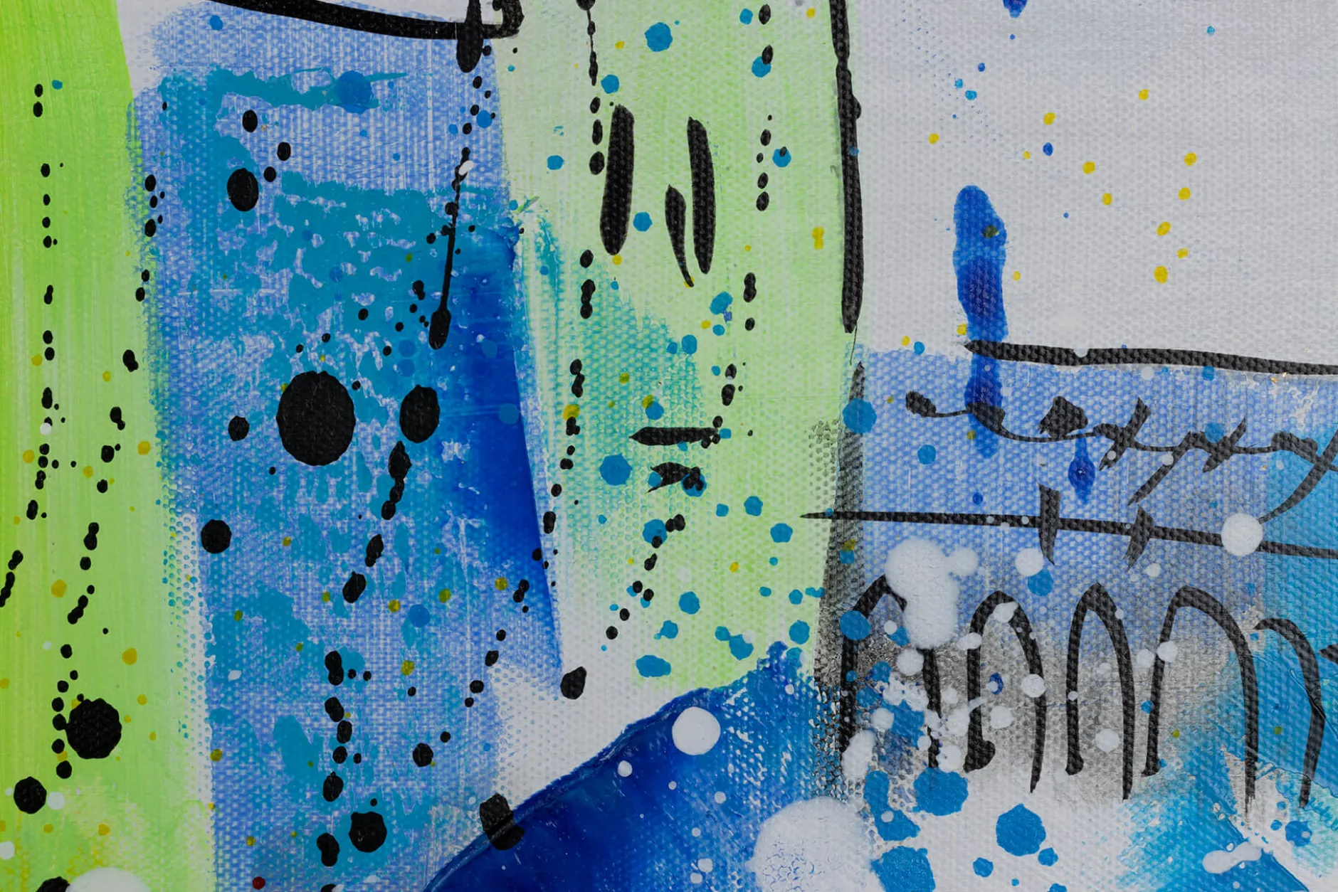 Handgemaltes Gemälde 'Dublin Skyline Silhouette' 120x60cm | inkl. Echtheitszertifikat