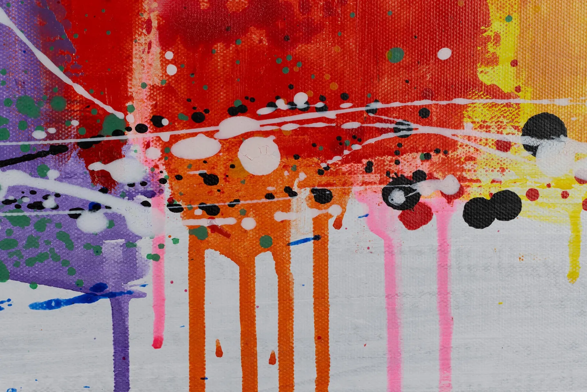 Handgemaltes Gemälde 'Dublin Skyline Silhouette' 120x60cm | inkl. Echtheitszertifikat