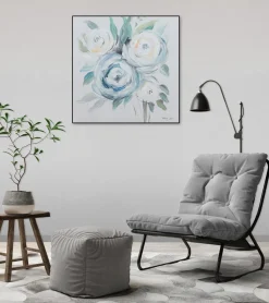 Handgemaltes Gemälde 'Duftende Rosen' 60x60cm | inkl. Echtheitszertifikat