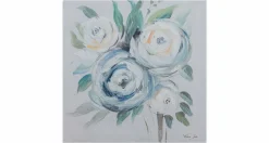Handgemaltes Gemälde 'Duftende Rosen' 60x60cm | inkl. Echtheitszertifikat