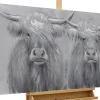 Handgemaltes Gemälde 'Durch dick und dünn' 120x60cm | inkl. Echtheitszertifikat