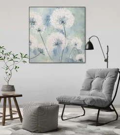 Handgemaltes Gemälde 'Durch Land und Zeit' 80x80cm | inkl. Echtheitszertifikat