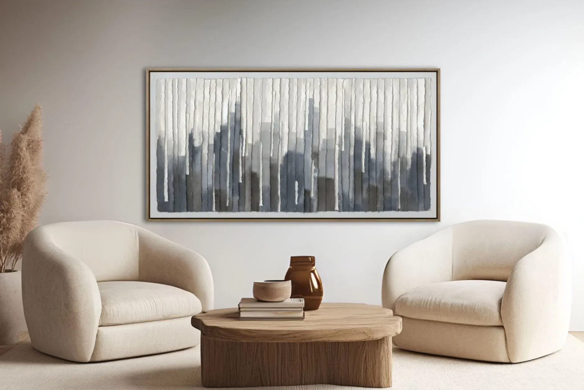 Handgemaltes Gemälde 'Dynamic Overture' 100x50cm | inkl. Echtheitszertifikat