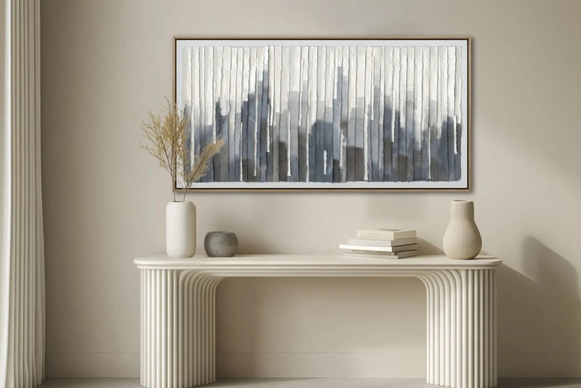 Handgemaltes Gemälde 'Dynamic Overture' 100x50cm | inkl. Echtheitszertifikat