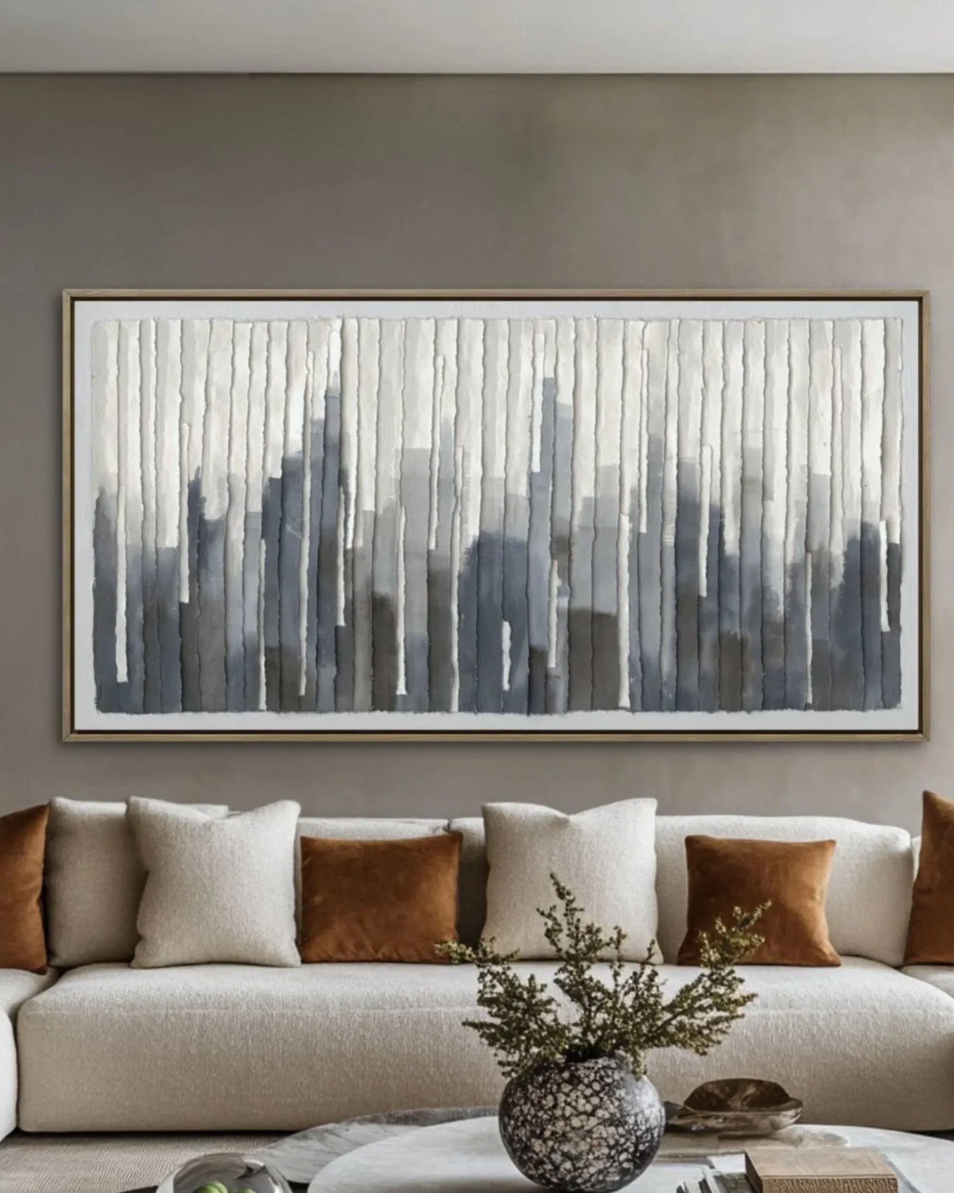 Handgemaltes Gemälde 'Dynamic Overture' 100x50cm | inkl. Echtheitszertifikat