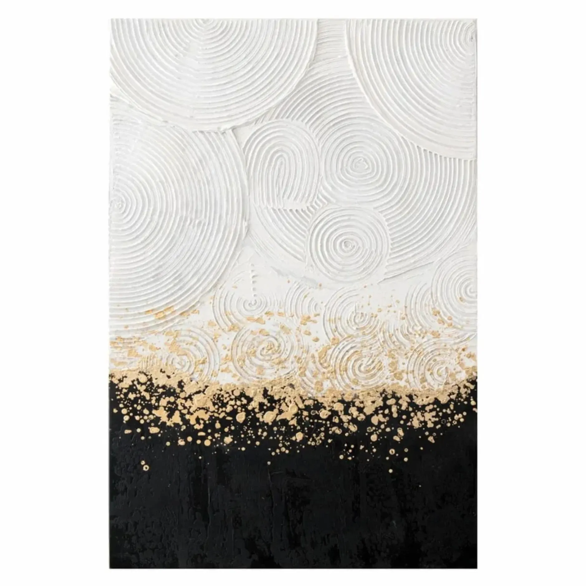 Handgemaltes Gemälde 'Eclipse Luster' 60x90cm | inkl. Echtheitszertifikat