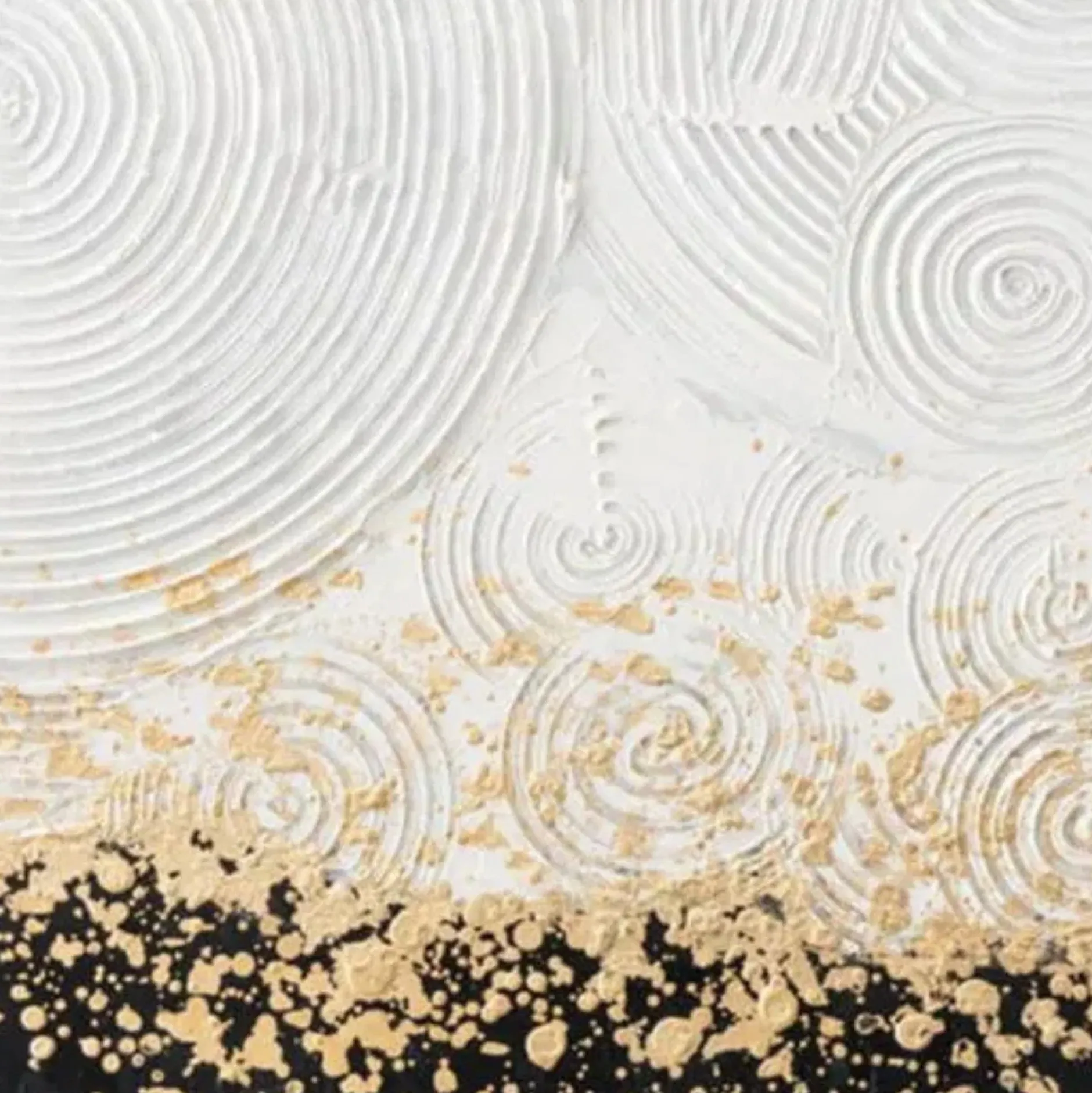 Handgemaltes Gemälde 'Eclipse Luster' 60x90cm | inkl. Echtheitszertifikat