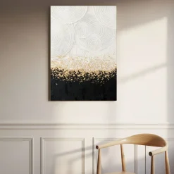 Handgemaltes Gemälde 'Eclipse Luster' 60x90cm | inkl. Echtheitszertifikat