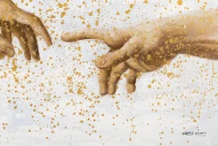 Handgemaltes Gemälde 'Ein Ebenbild Gottes' 100x70cm | inkl. Echtheitszertifikat