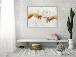 Handgemaltes Gemälde 'Ein Ebenbild Gottes' 100x70cm | inkl. Echtheitszertifikat