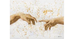 Handgemaltes Gemälde 'Ein Ebenbild Gottes' 100x70cm | inkl. Echtheitszertifikat