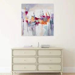 Handgemaltes Gemälde 'Ein Funke Hoffnung' 80x80cm | inkl. Echtheitszertifikat