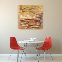 Handgemaltes Gemälde 'Ein Leben zu zweit' 80x80cm | inkl. Echtheitszertifikat