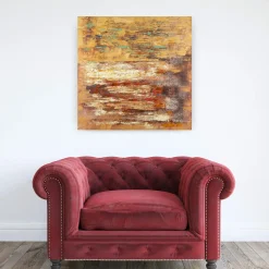 Handgemaltes Gemälde 'Ein Leben zu zweit' 80x80cm | inkl. Echtheitszertifikat