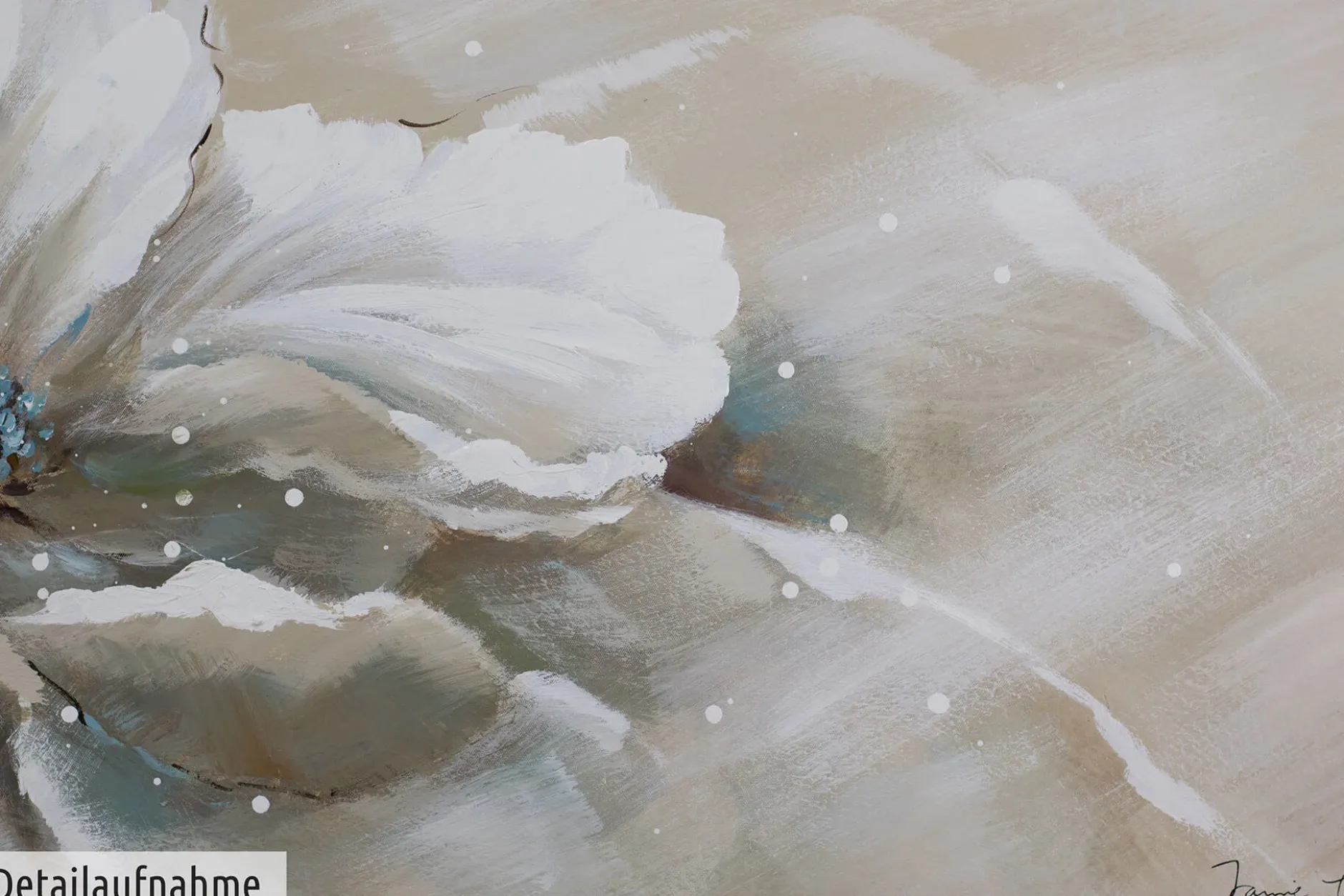 Handgemaltes Gemälde 'Elfengleich' 150x50cm | inkl. Echtheitszertifikat