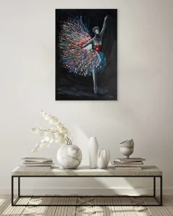 Handgemaltes Gemälde 'Elfenzauber' 60x90cm | inkl. Echtheitszertifikat