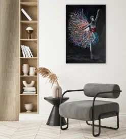 Handgemaltes Gemälde 'Elfenzauber' 60x90cm | inkl. Echtheitszertifikat