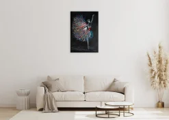 Handgemaltes Gemälde 'Elfenzauber' 60x90cm | inkl. Echtheitszertifikat