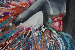 Handgemaltes Gemälde 'Elfenzauber' 60x90cm | inkl. Echtheitszertifikat