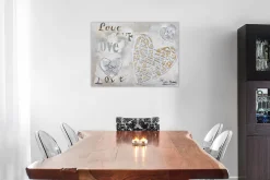 Handgemaltes Gemälde 'Embrace Me' 80x60cm | inkl. Echtheitszertifikat
