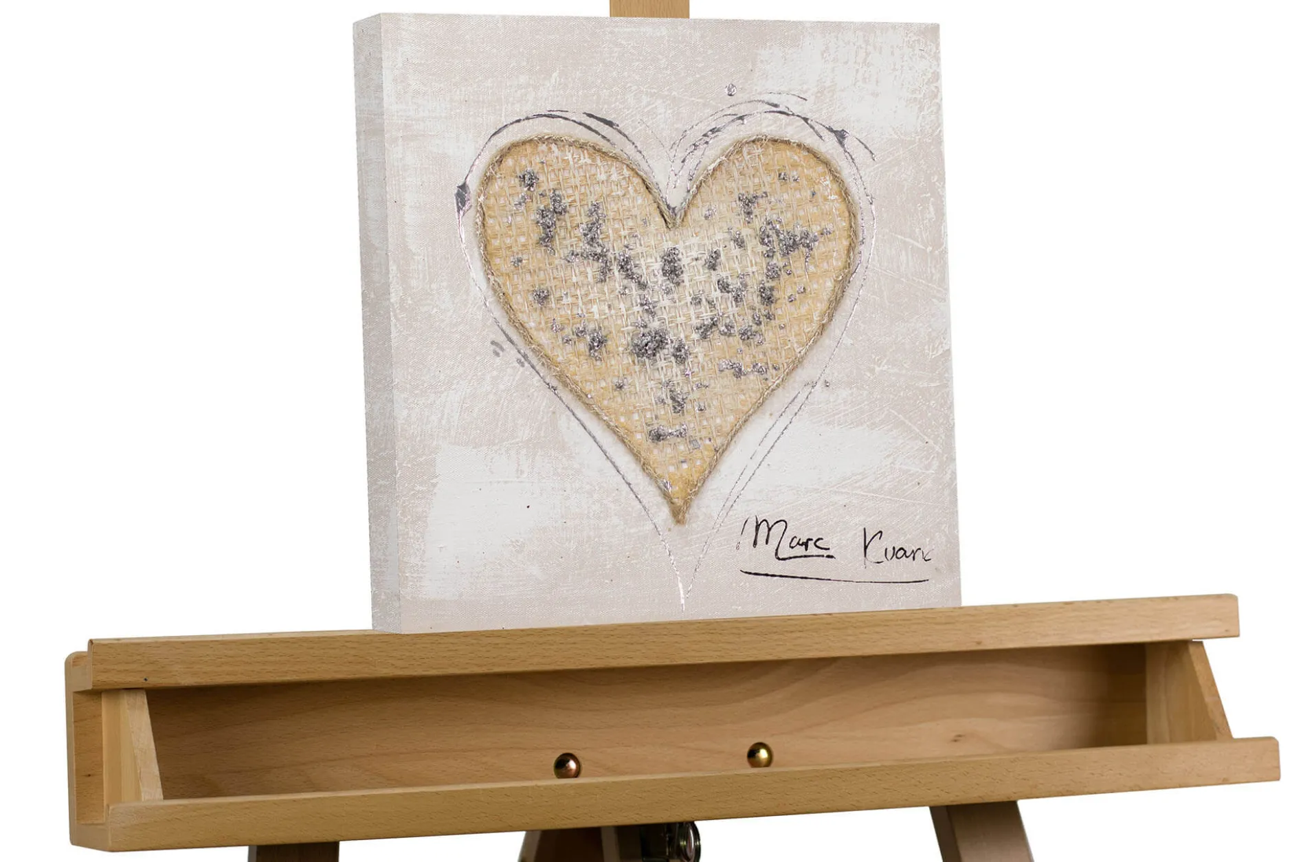Handgemaltes Gemälde 'Endless Love' 30x30cm | inkl. Echtheitszertifikat