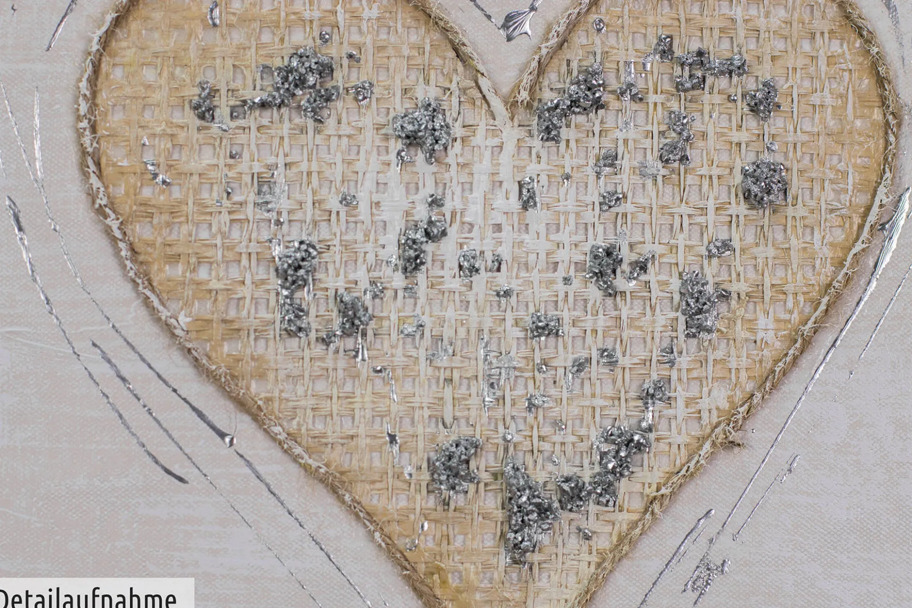 Handgemaltes Gemälde 'Endless Love' 30x30cm | inkl. Echtheitszertifikat