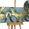 Handgemaltes Gemälde 'Enigma' 150x50cm | inkl. Echtheitszertifikat
