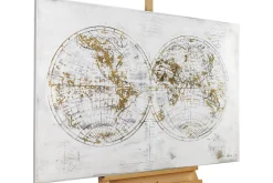 Handgemaltes Gemälde 'Entdeckung der Welt' 120x80cm | inkl. Echtheitszertifikat