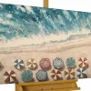 Handgemaltes Gemälde 'Erholung am Meer' 100x75cm | inkl. Echtheitszertifikat
