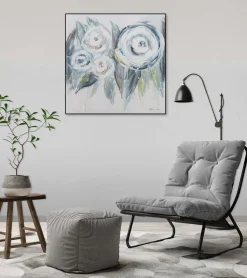 Handgemaltes Gemälde 'Erinnerungen an Dich' 60x60cm | inkl. Echtheitszertifikat