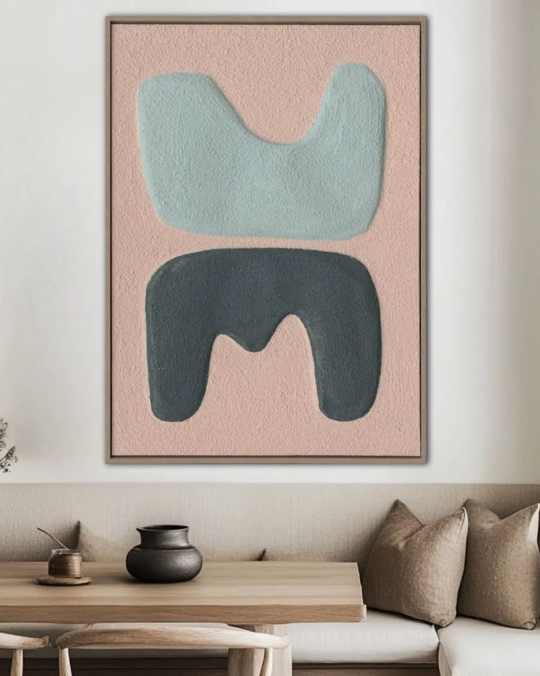 Handgemaltes Gemälde 'Ethereal Pantomime' 50x70cm | inkl. Echtheitszertifikat