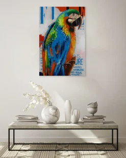 Handgemaltes Gemälde 'Exotic Cover' 60x90cm | inkl. Echtheitszertifikat