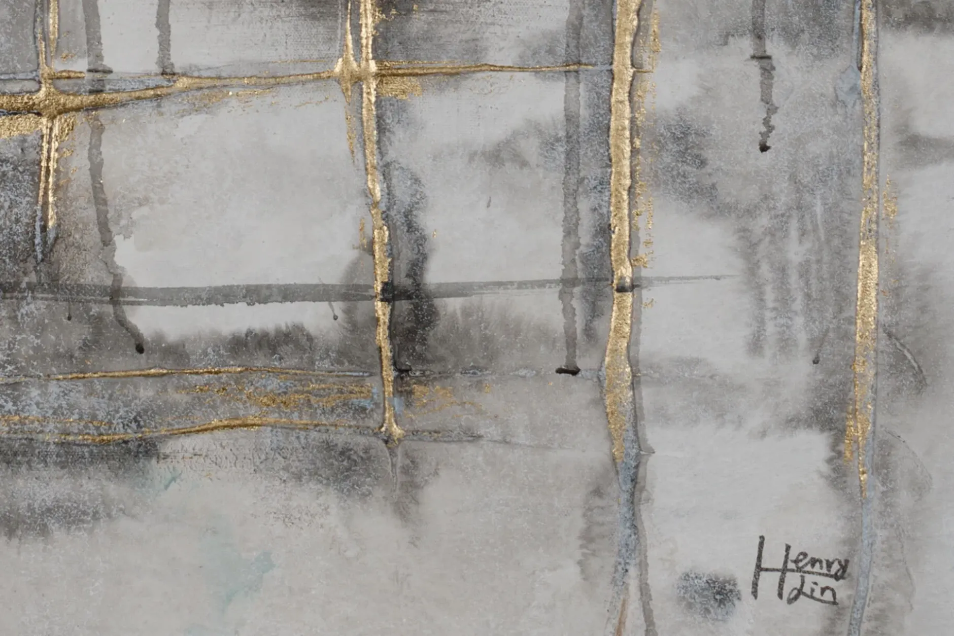 Handgemaltes Gemälde 'Extraordinary Mirage' 60x90cm | inkl. Echtheitszertifikat