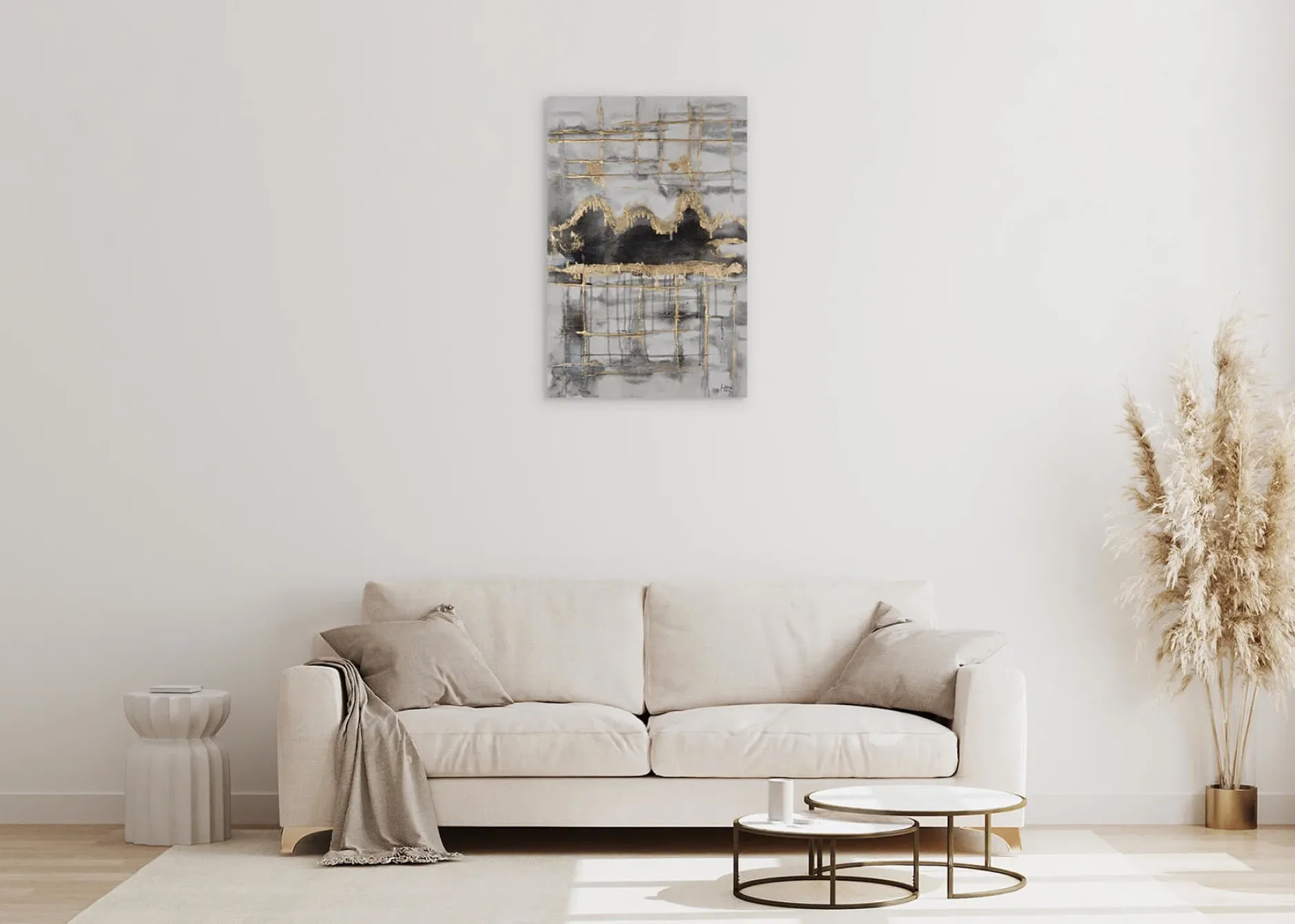 Handgemaltes Gemälde 'Extraordinary Mirage' 60x90cm | inkl. Echtheitszertifikat