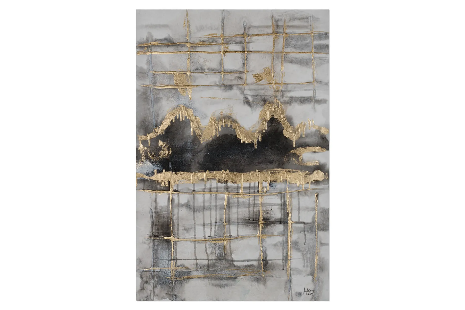 Handgemaltes Gemälde 'Extraordinary Mirage' 60x90cm | inkl. Echtheitszertifikat