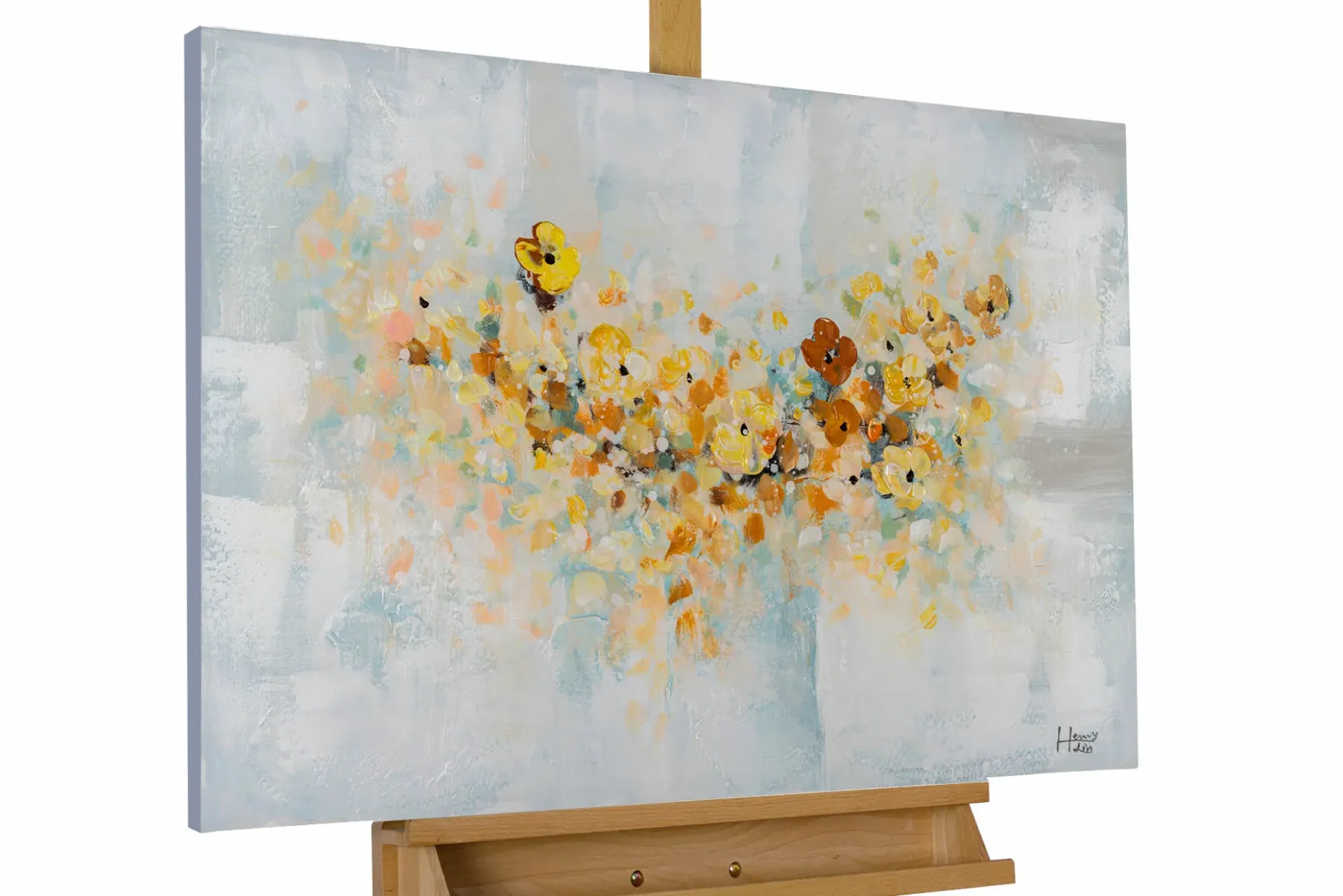 Handgemaltes Gemälde 'Extravaganza of Feelings' 90x60cm | inkl. Echtheitszertifikat